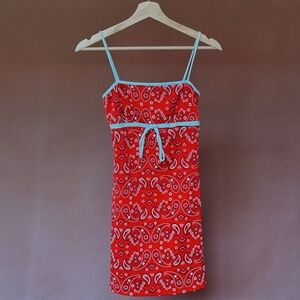 90s bandana dress
